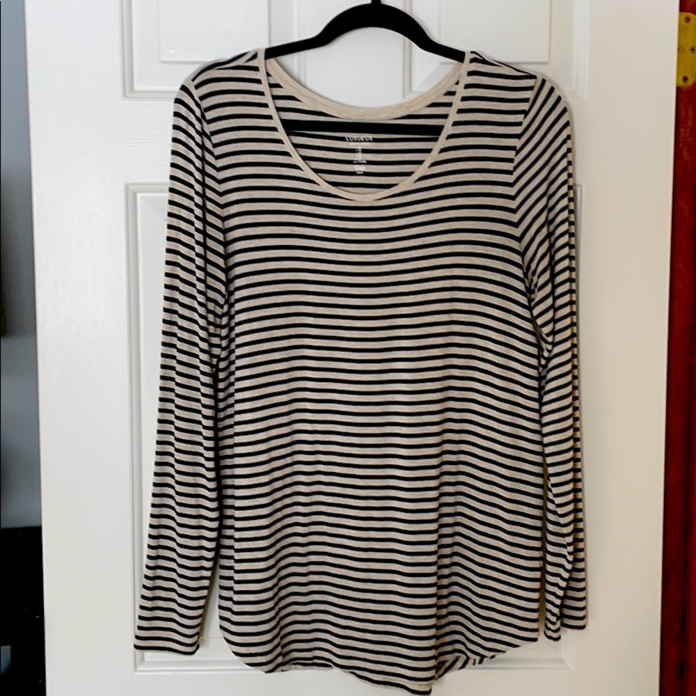 Gap Luxe Long Sleeve T-Shirt